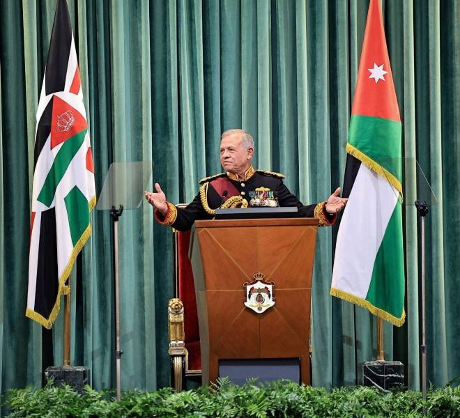 حزب أردني يتحدث عن مضامين خطاب الملك