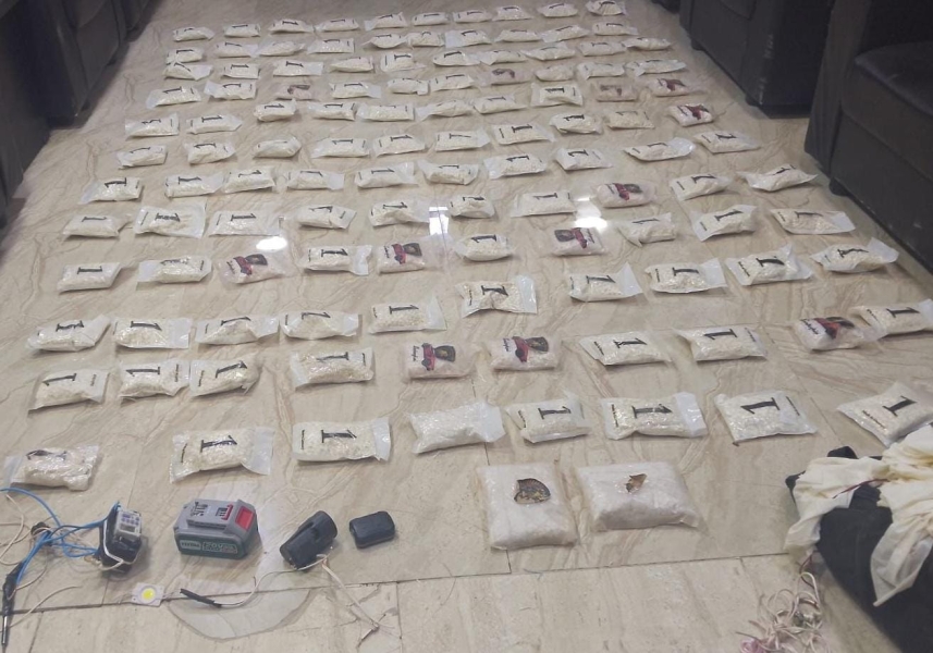 احباط محاولتي تهريب كميات كبيرة من المواد المخدرة بواسطة بالونات