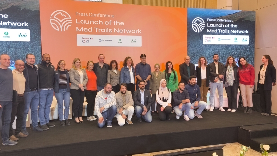 إطلاق شبكة متوسطية جديدة لمنظمات مسارات المشي بالاردن