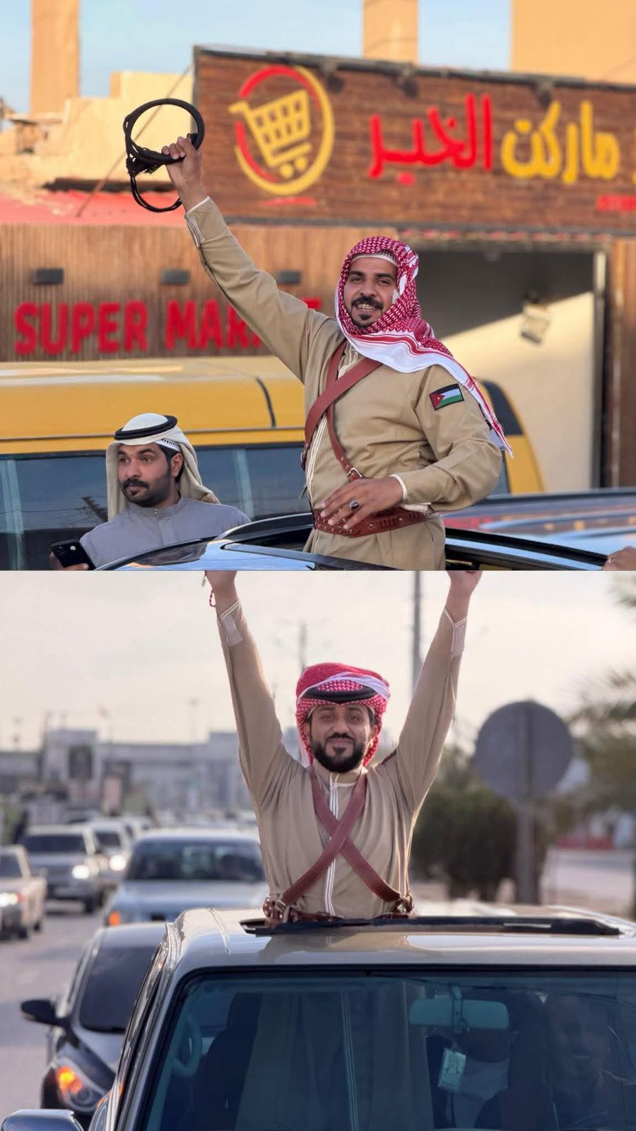 استقبال حافل لرحلة الاباء والاجداد في القصر المؤسس