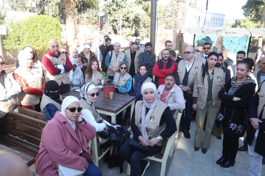 حزب الميثاق الوطني ينظّم فعالية بازار وكرنفال مأدبا