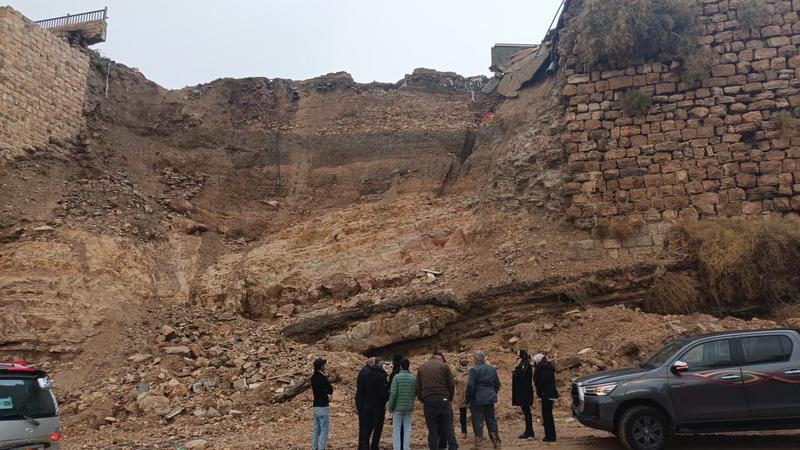 المهندسين تشكّل لجنة فنية متخصصة والسبب سور مدينة الكرك القديمة