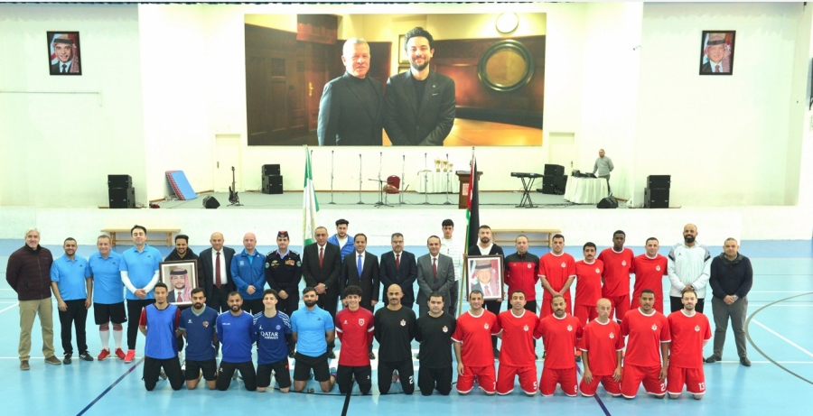 جامعة البترا تنظم مباراة ودية مع فريق الديوان الملكي الهاشمي