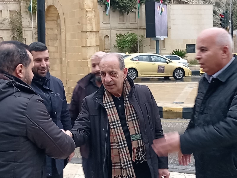 الوزير المصري يتفقد البلقاء