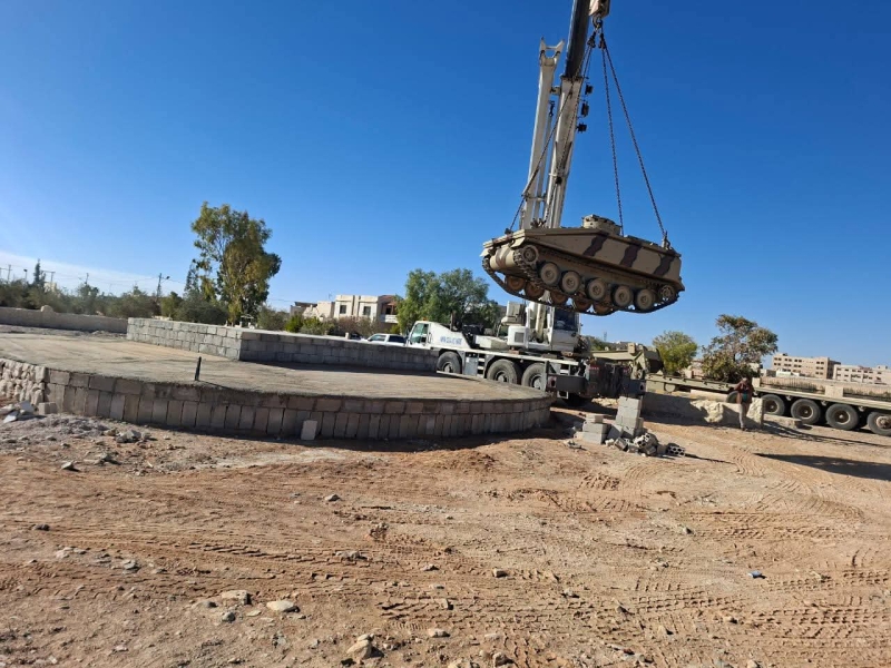 الجيش الأردني يهدي معان هذا السلاح