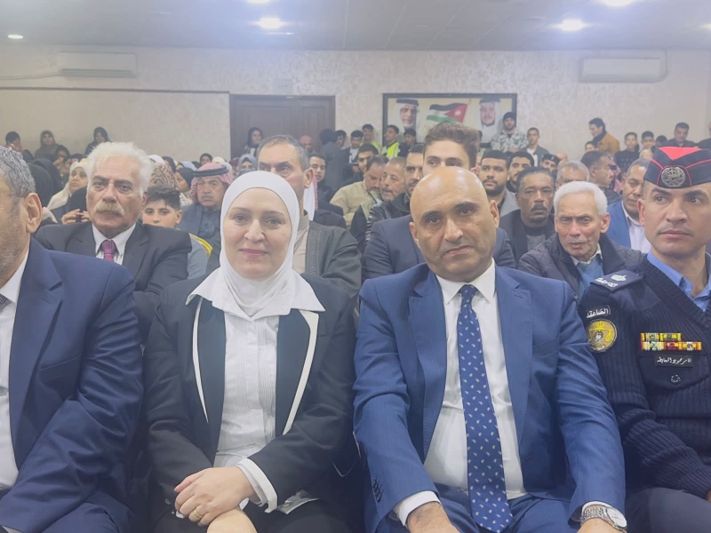 النائب الجراح في احتفال مخيم البقعة