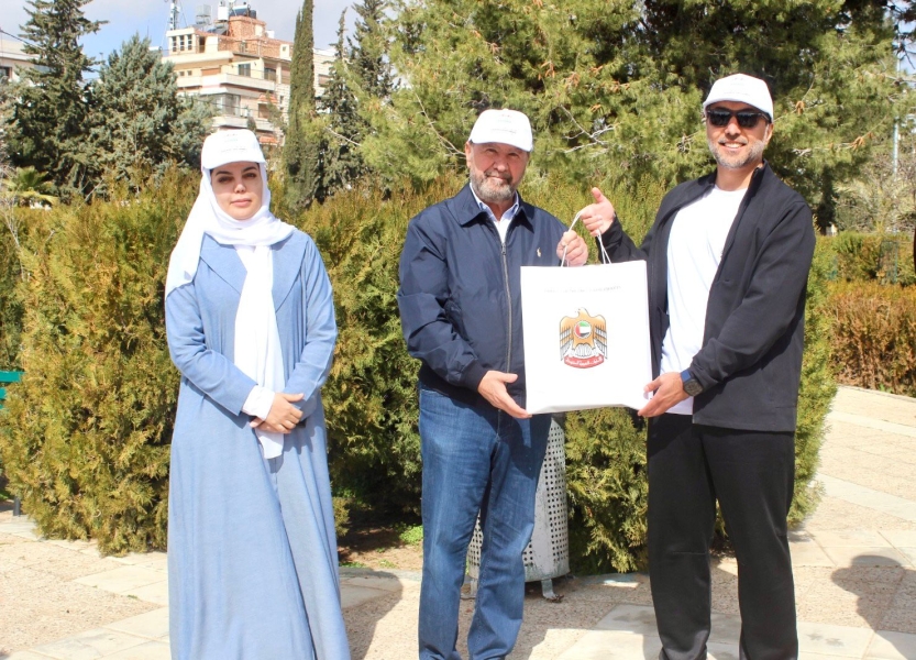 سفارة دولة الإمارات في الأردن تنظم مبادرة المشي 