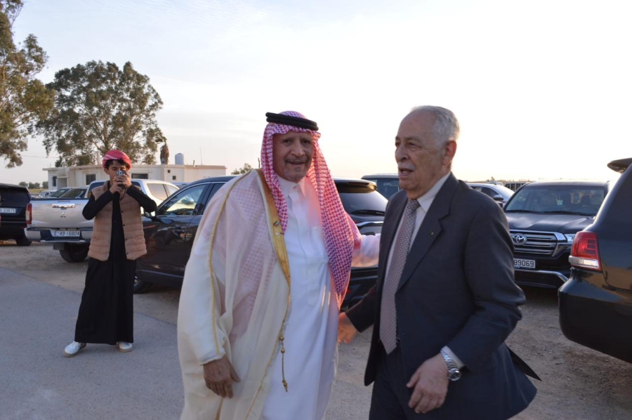 ابو تاية يولم لرئيس الديوان الملكي الهاشمي و مستشار الملك لشؤون العشائر في الجفر (صور)