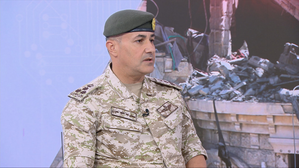 الجيش الاردني الصواريخ الايرانية تستهدف اراضينا