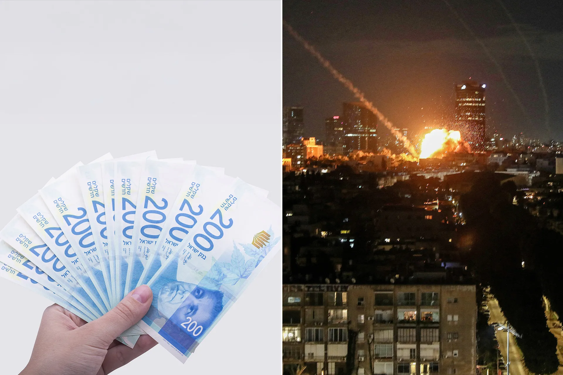 خسائر اقتصاد اسرائيلية فادحة بسبب حرب ايران