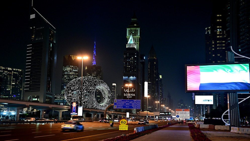 مقتل مقيم اسيوي في دبي اثر سقوط حطام اعتراض جوي