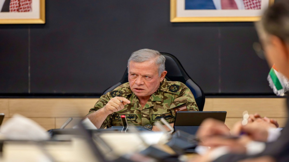 الملك عبد الله الثاني يترأس اجتماعا لمواجهة التطورات الاقليمية