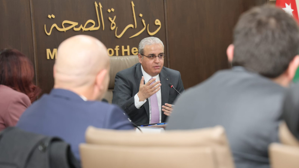 وزير الصحة يشدد على الحفاظ على المخزون الدوائي في الاردن