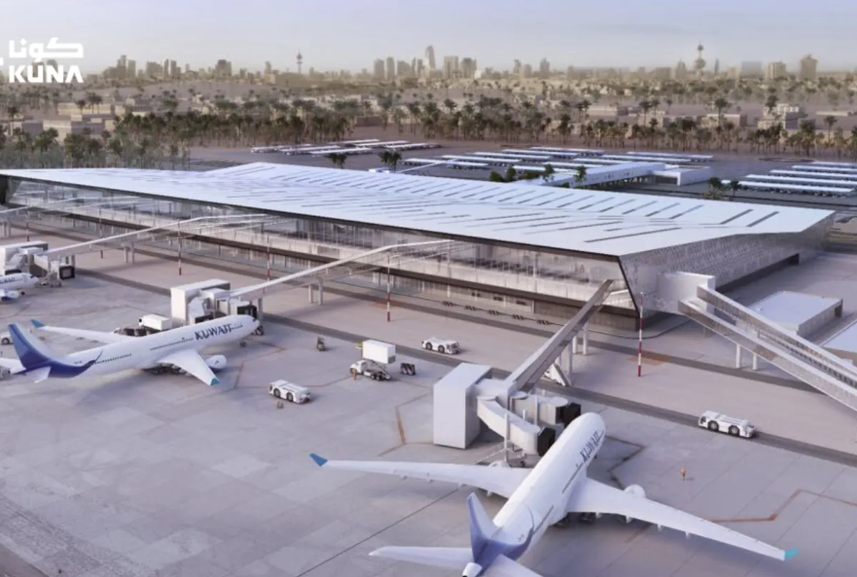 هجوم بطائرات مسيرة يستهدف مطار الكويت الدولي