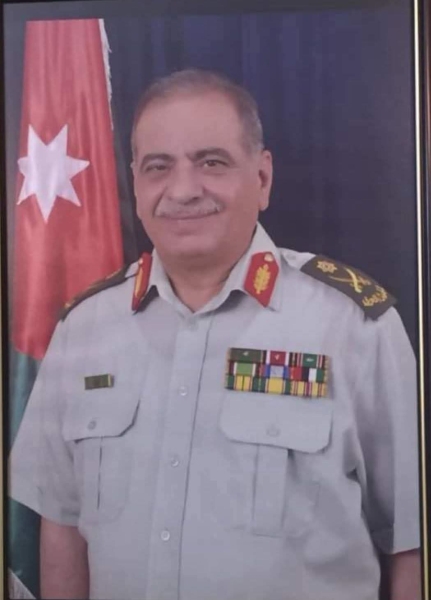 اللواء المتقاعد عبيدالله الخمايسه ابو مهند في ذمة الله