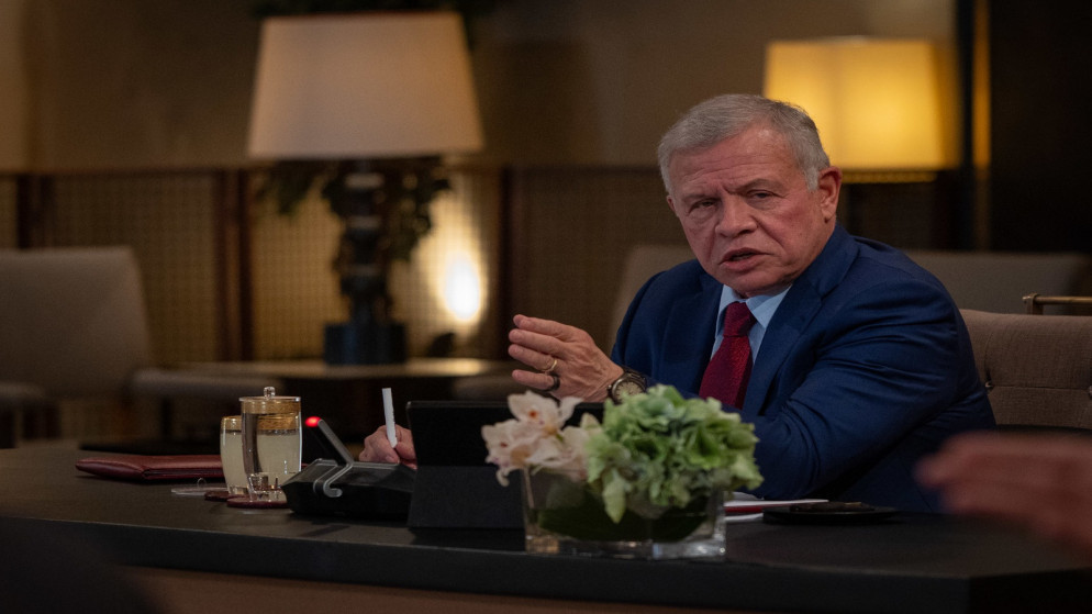 الملك و رئيس الامارات يبحثان تداعيات التصعيد الاقليمي هاتفيا