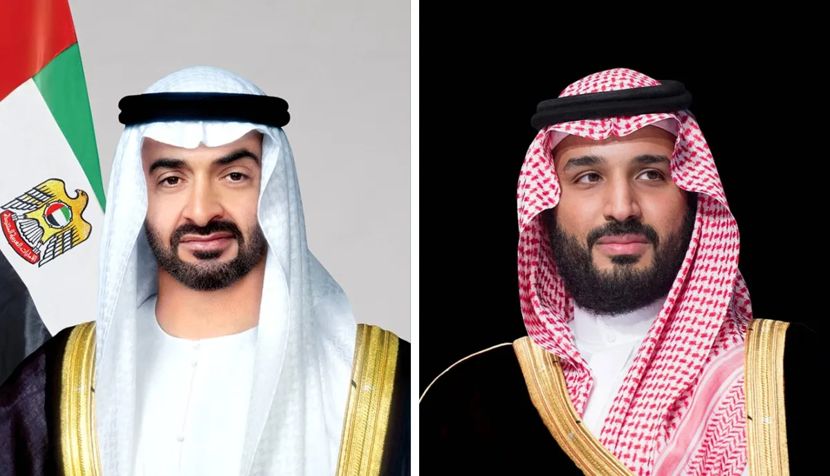 ولي العهد السعودي ورئيس الامارات يبحثان مستجدات المنطقة