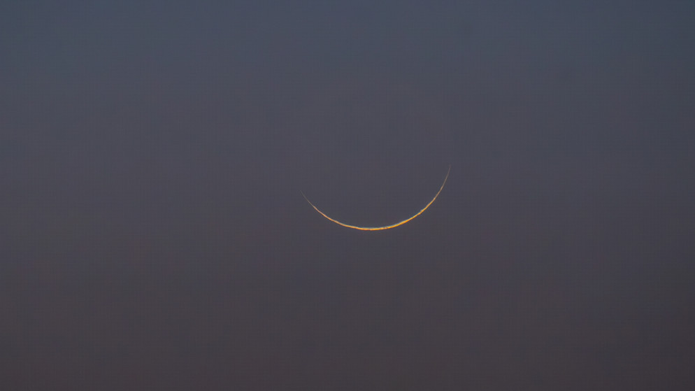 الجمعية الفلكية: رصد هلال شوال في الاردن بالتلسكوب فقط