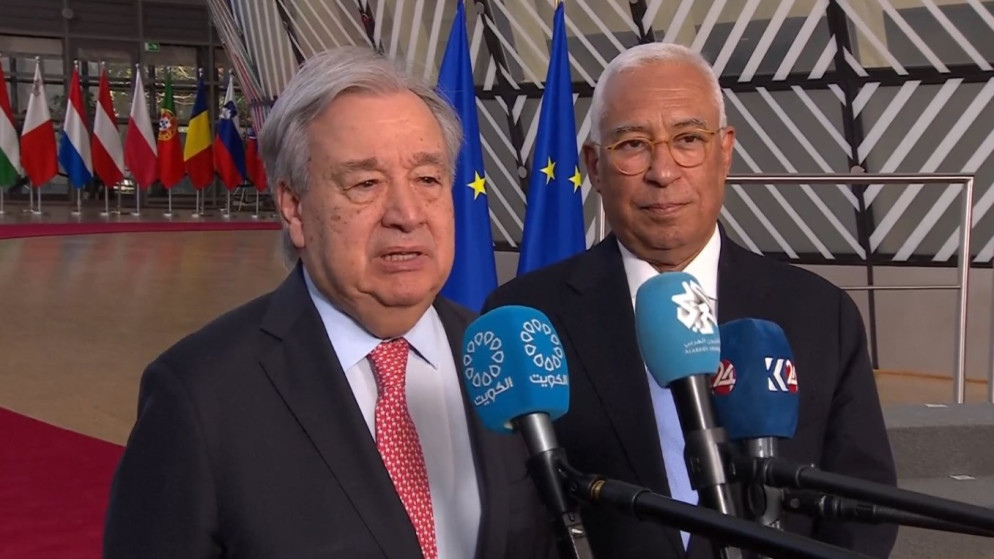 غوتيريش يدعو لانهاء الحرب في الشرق الاوسط