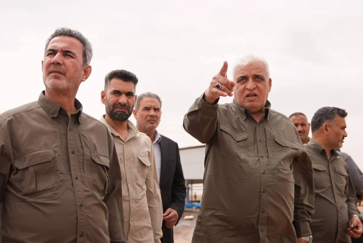 فالح الفياض رئيس الحشد الشعبي ينجو من ضربة الموصل