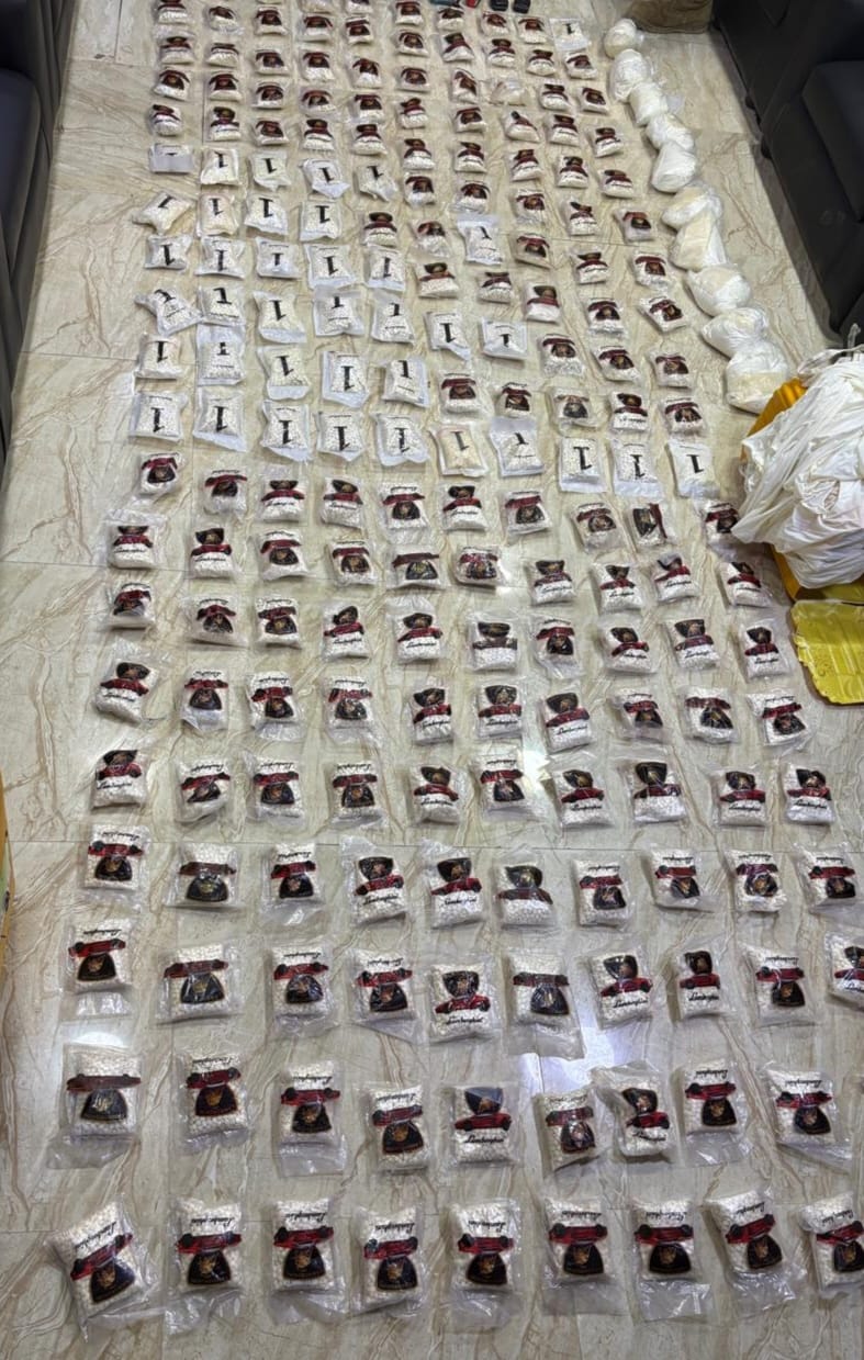 احباط تهريب مخدرات بالبالونات على الواجهة الشرقية