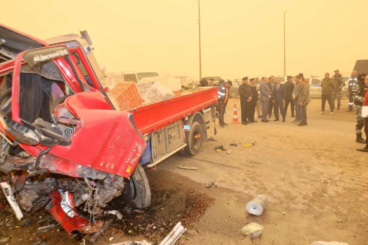 مصر مصرع واصابة في حادث سير بالمنوفية