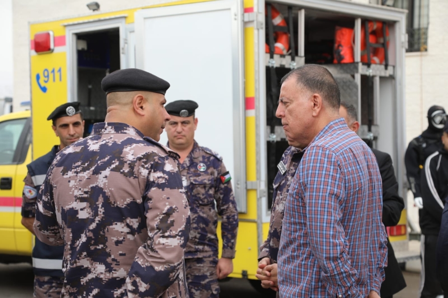 الوزير الفراية في العقبه 