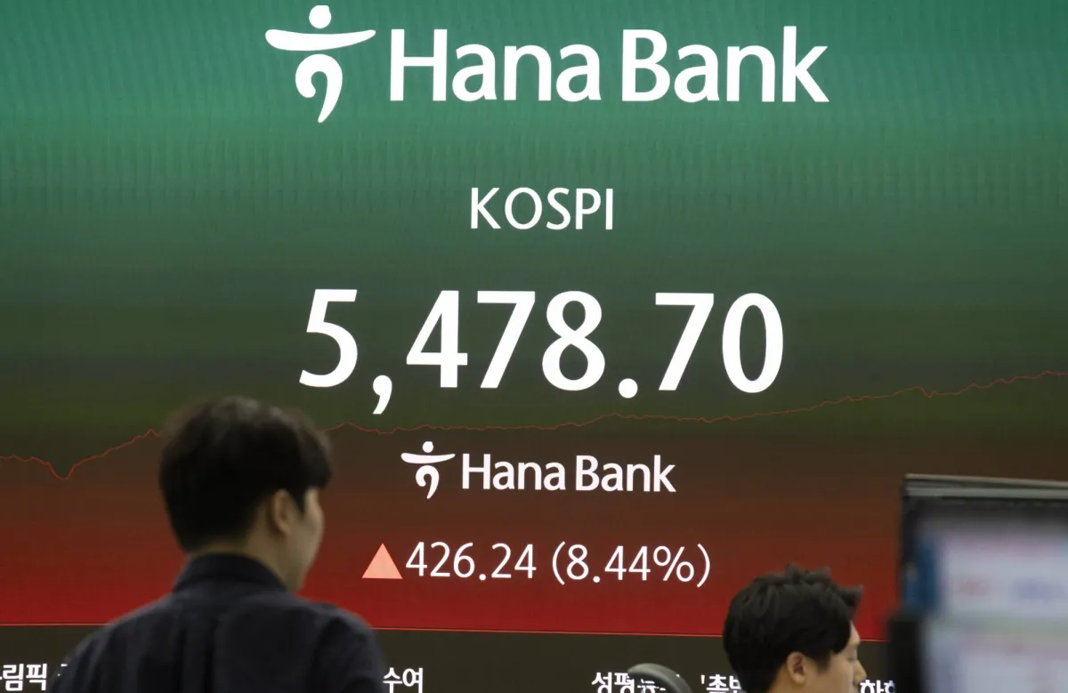 هبوط حاد فى بورصة سيول مع تبدد آمال الهدنة