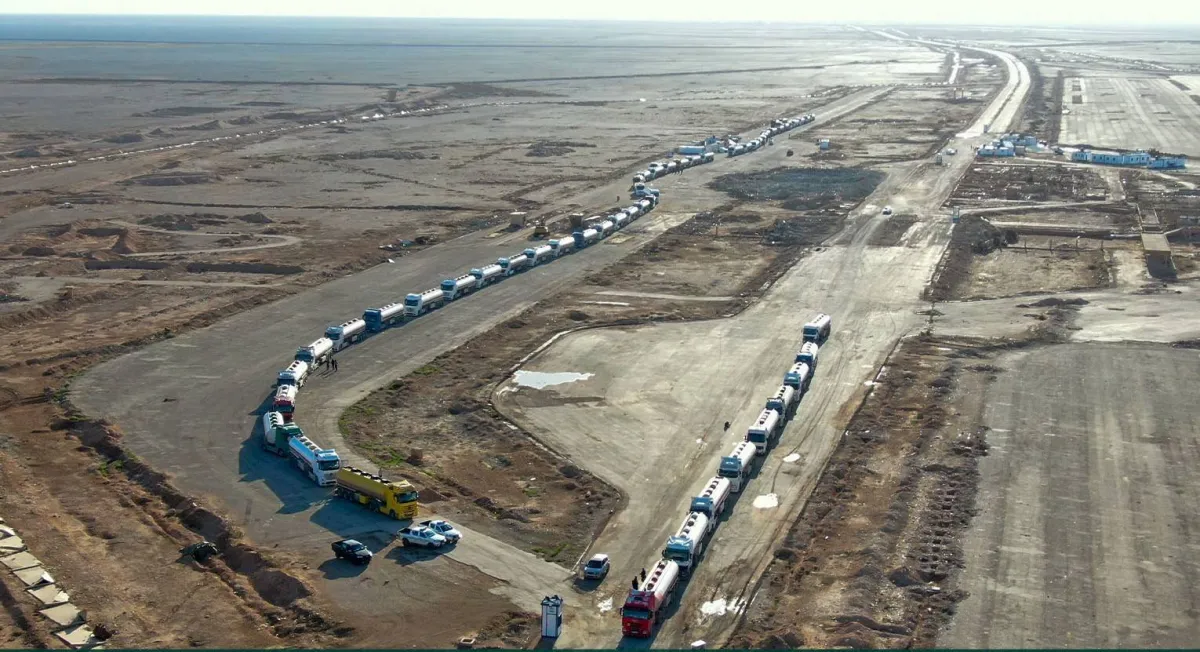 العراق يعبر سوريا لتصدير النفط الخام برا لتجاوز ازمة هرمز