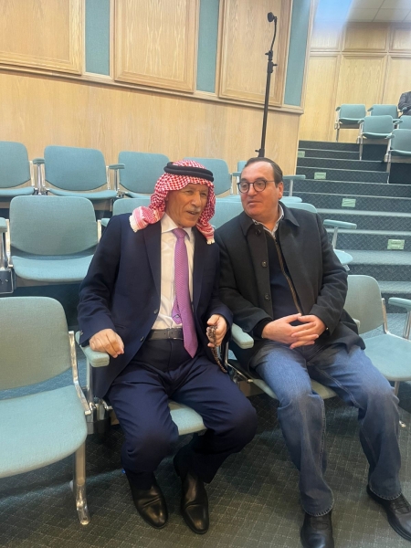 النائب العرموطي يصعد الى شرفة المجلس والسبب المجالي