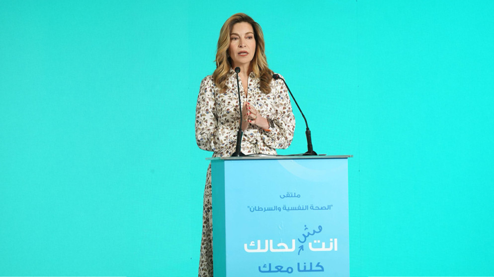 الاميرة غيداء تتابع تطورات مركز سميح دروزة للاورام بالبشير