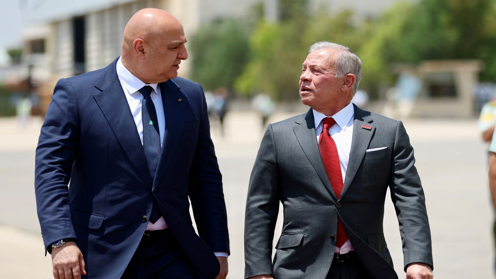 الملك عبد الله يؤكد وقوف الاردن مع لبنان في اتصال هاتفي مع الرئيس عون