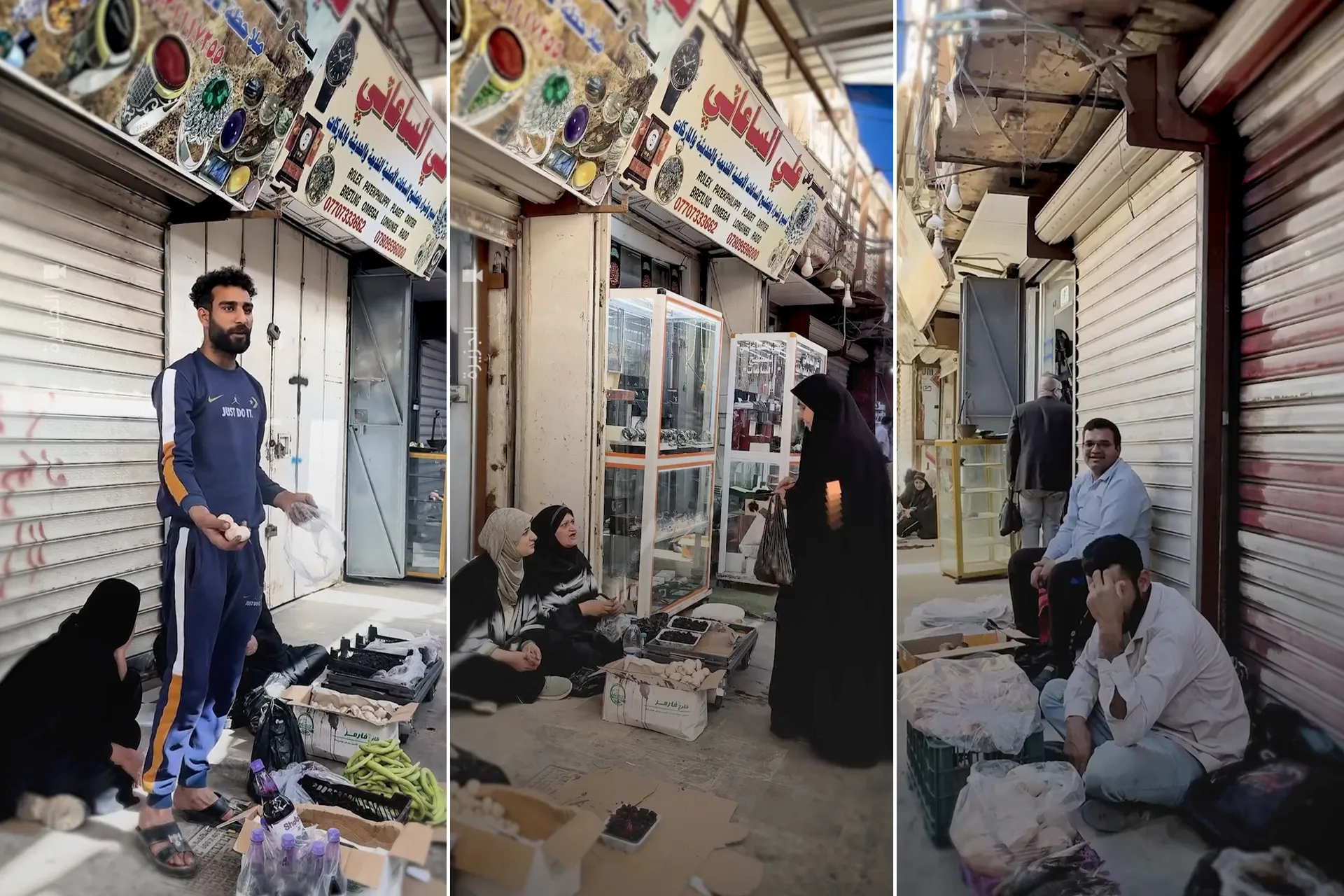 البصرة ملاذ بائعي ايران هربا من الغلاء