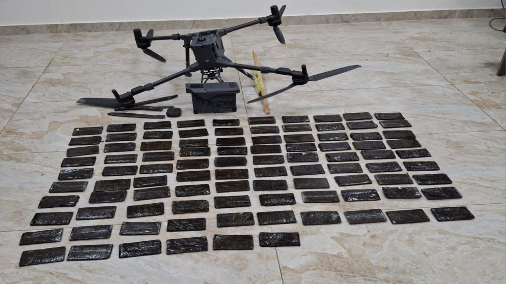 المنطقة العسكرية الجنوبية تحبط تهريب مخدرات بطائرات مسيرة