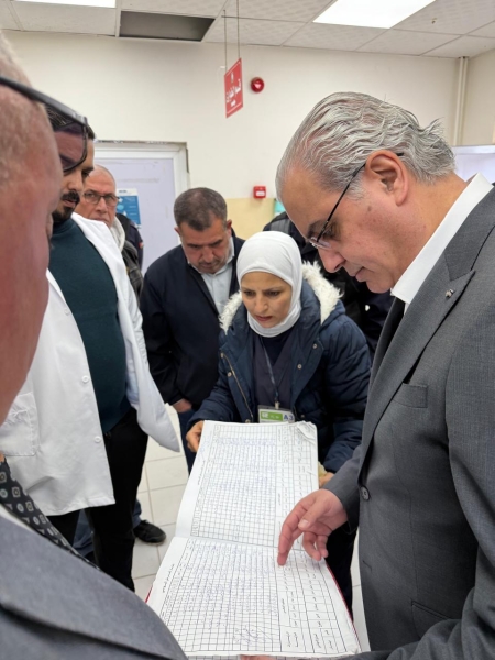 ما سبب زيارة الوزير البدور الى الكرك و الطفيلة؟