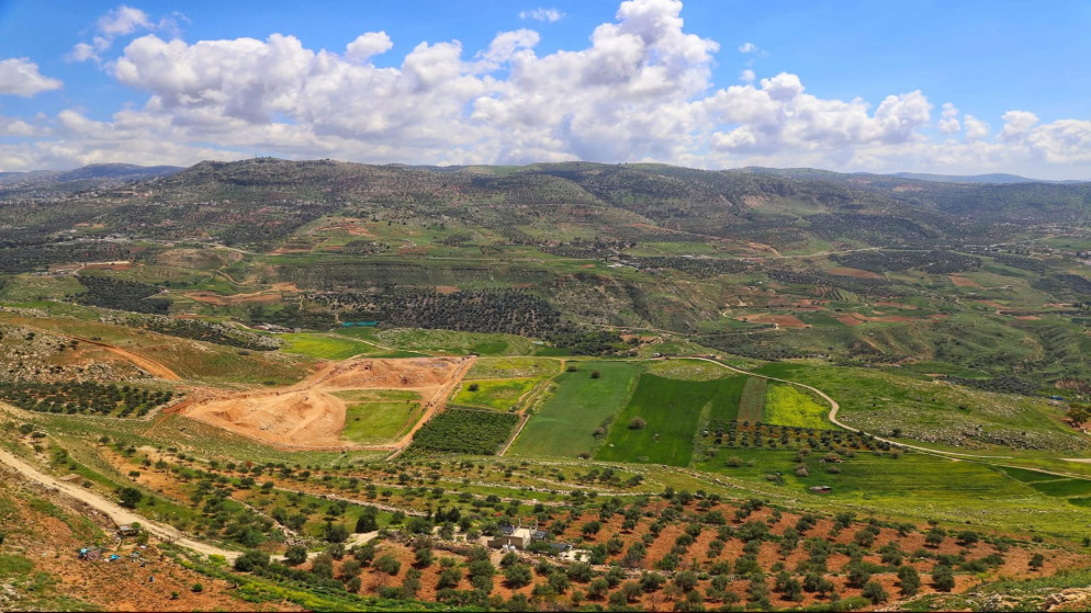عجلون تتالق بجمال الربيع وتستقطب الزوار