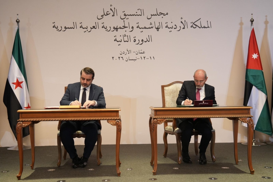 10 مذكرات واتفافيات بين الاردن وسوريا (صور)