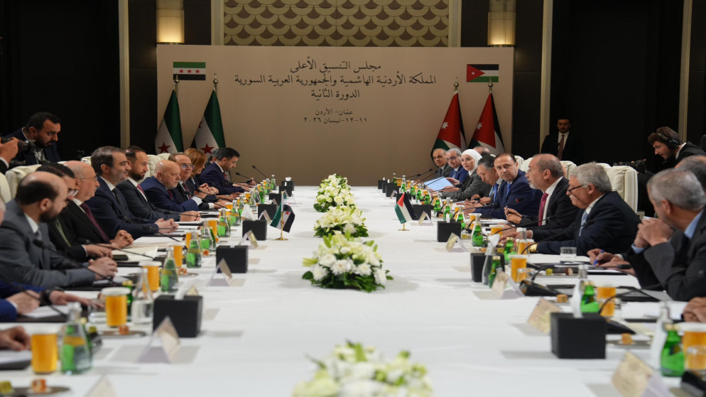 الصفدي العلاقات الاردنية السورية تشهد اكبر اجتماع وزاري