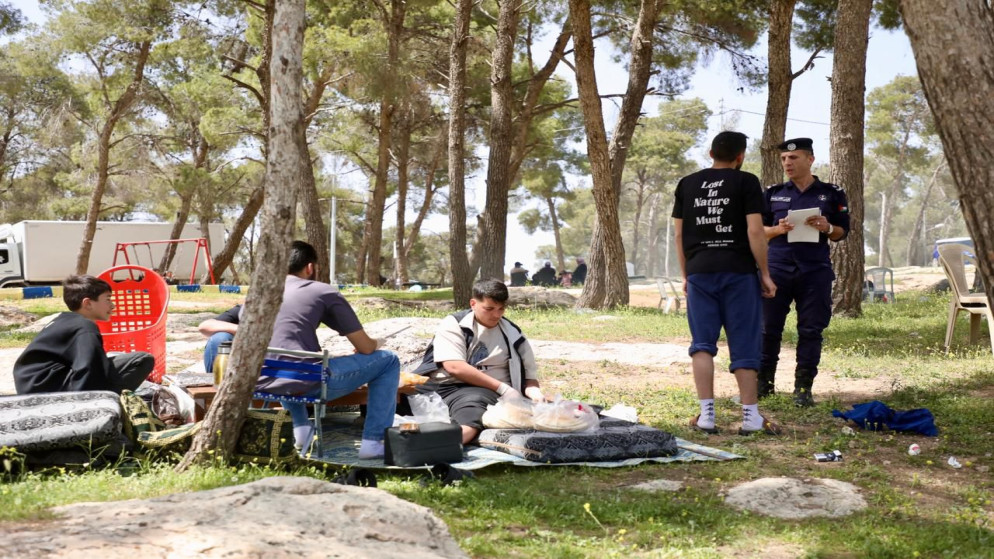 الامن العام يواصل حملات حماية المواقع السياحية والبيئية