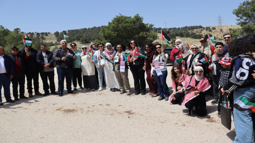 رابطة الطبيبات العربيات تطلق مبادرة لزراعة الاشجار في غابة وصفي التل