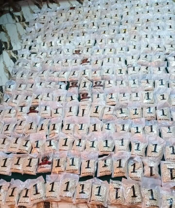  احباط ثلاث محاولات التهريب للمخدرات كميات بواسطة بالونات