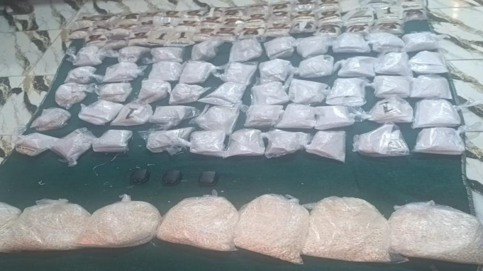 الجيش الاردني يحبط تهريب مخدرات بالونات موجهة الكترونيا