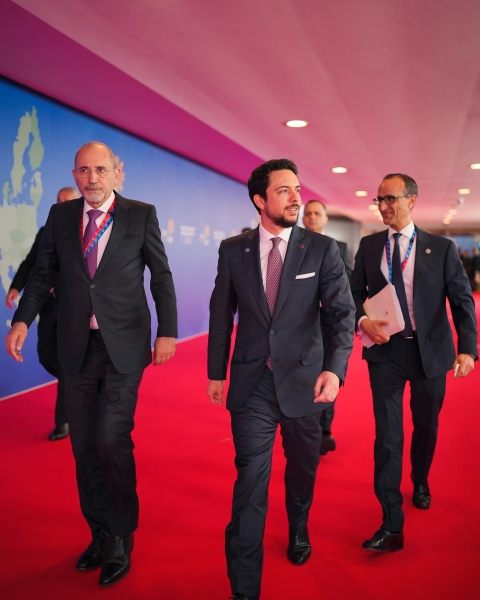 مندوبا عن الملك، ولي العهد يشارك في اجتماع للاتحاد الأوروبي والشركاء الإقليميين في قبرص