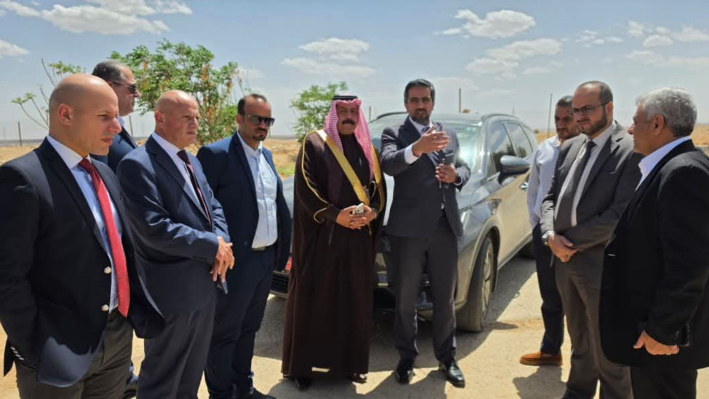 لجنة النقل النيابية تتفقد مشاريع شركة تطوير معان