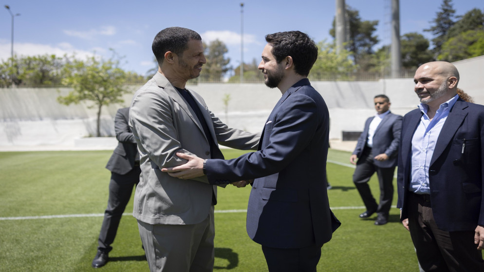 ولي العهد يوجه رسالة دعم للنشامى قبل كاس العالم