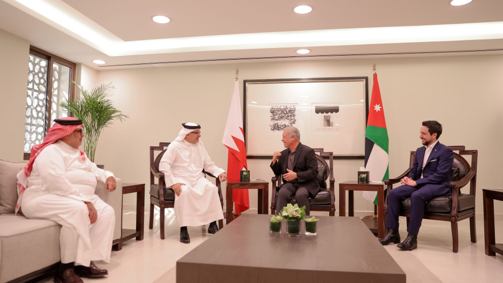 الملك عبد الله يؤكد دعم الاردن للبحرين ودول الخليج