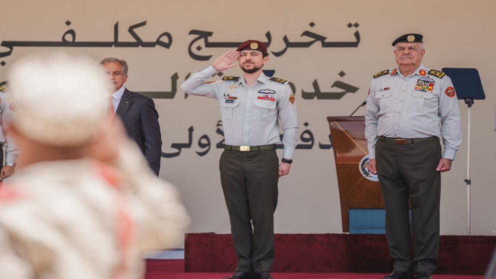 ولي العهد يرعى تخريج الدفعة الاولى من خدمة العلم
