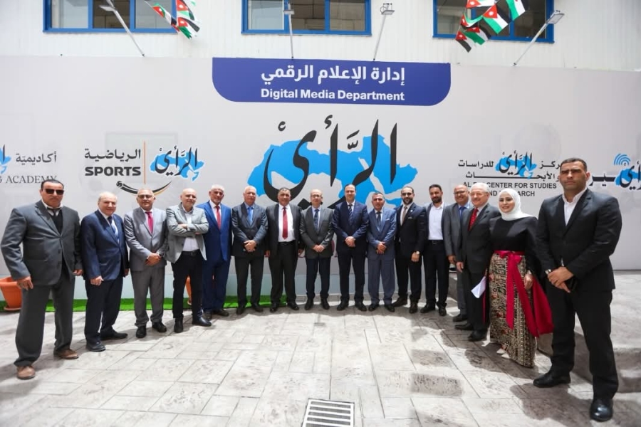الوزير المومني يرعى افتتاح استوديوهات صحيفة 