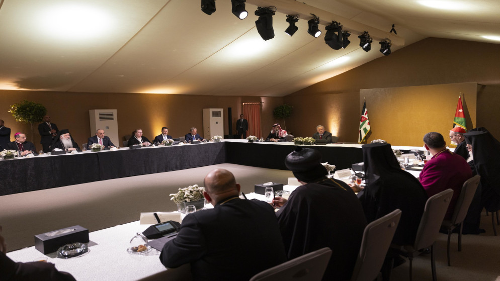 كنائس الاردن تثمن دعم الملك لمبادرة معمودية المسيح