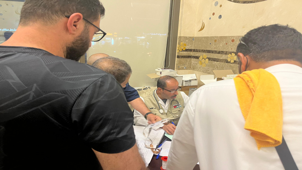 البعثة الطبية في مكة: معالجة الف حالة مرضية خلال يومين
